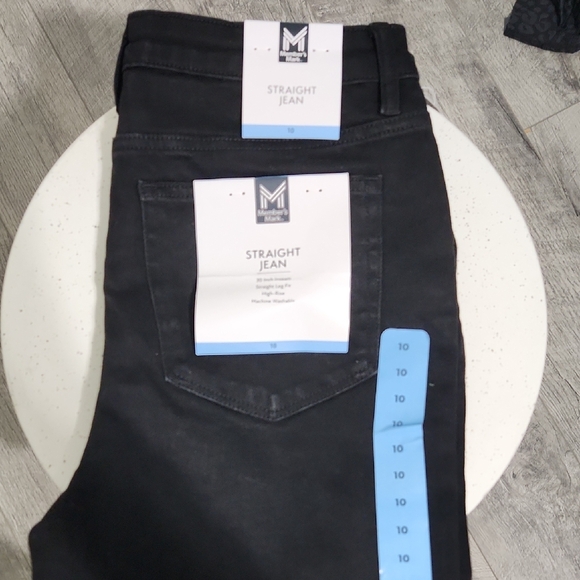 M Brand Men's Classic Black Straight Jeans - Picture 1 of 1